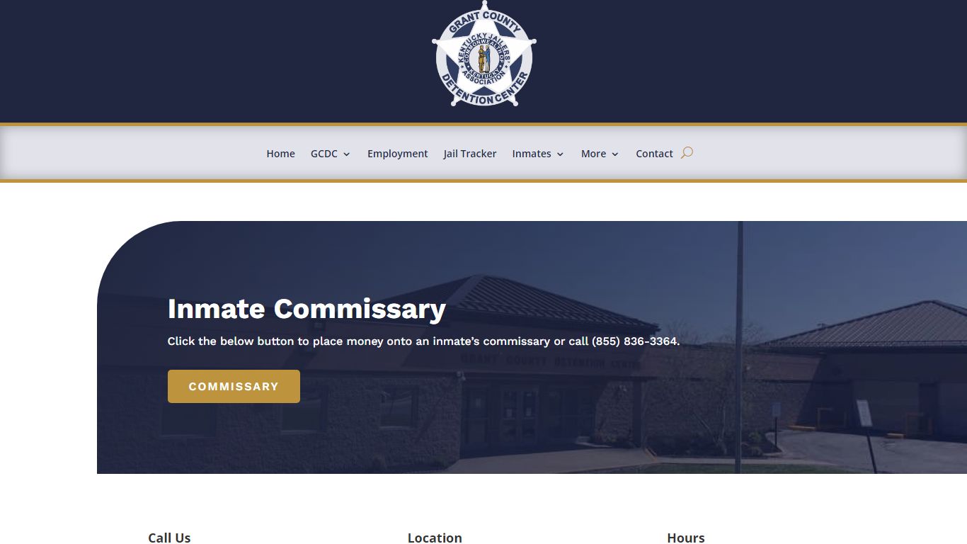 Commissary | Grant County Detention Center, KY